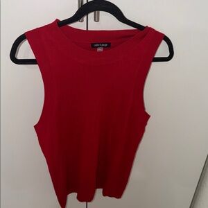 Cable & Gauge Bold Red Tank Top